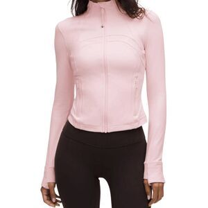 NWT LULULEMON ATHLETICA Define Cropped Jacket In Blissful Pink Size 4